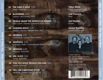 CD Joel Haynes Trio: The Time Is Now