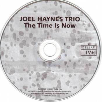 CD Joel Haynes Trio: The Time Is Now