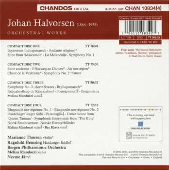 4CD/Zestaw pudełkowy Neeme Järvi: Orchestral Works