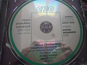 6CD/Zestaw pudełkowy Johann Christian Bach: Complete Symphonies Concertantes