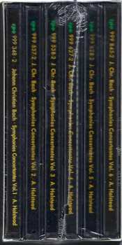 6CD/Zestaw pudełkowy Johann Christian Bach: Complete Symphonies Concertantes