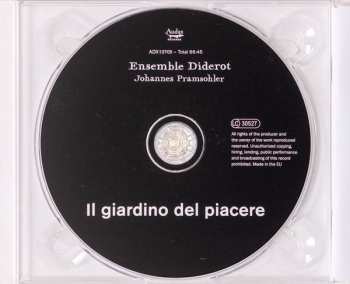 CD Ensemble Diderot: Il Giardino Del Piacere