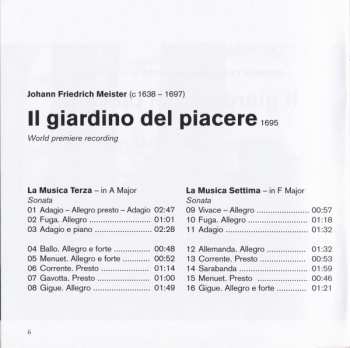 CD Ensemble Diderot: Il Giardino Del Piacere