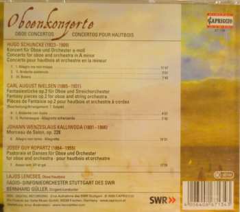CD Jan Kalivoda: Oboenkonzerte - Concertos Pour Hautbois - Oboe Concertos