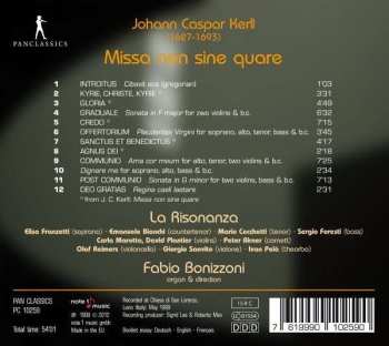 CD Fabio Bonizzoni: Missa Non Sine Quare