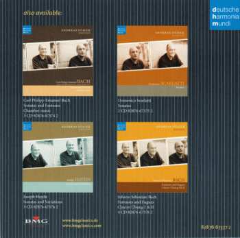 2CD/Zestaw pudełkowy Andreas Staier: Sonatas (Fantasia And Fugue)