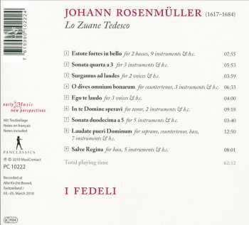 CD Johann Rosenmüller: Lo Zuane Tedesco
