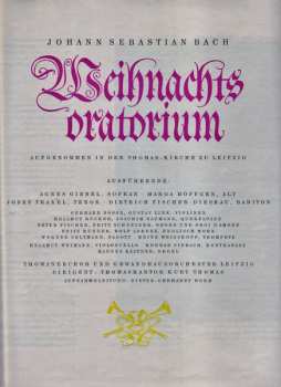 4LP/Zestaw pudełkowy Johann Sebastian Bach: Weihnachtsoratorium