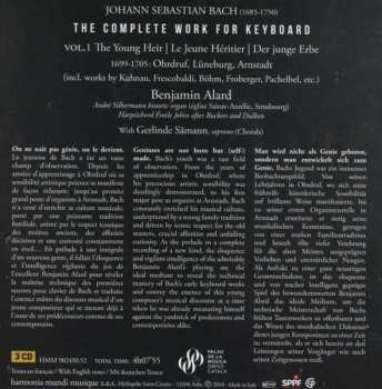 3CD/Zestaw pudełkowy Johann Sebastian Bach: The Complete Works For Keyboard 1: The Young Heir