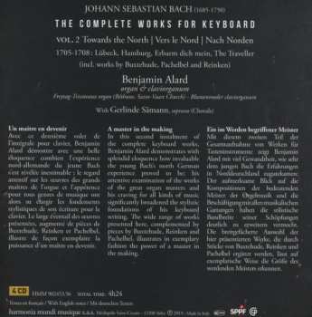 4CD/Zestaw pudełkowy Johann Sebastian Bach: The Complete Works For Keyboard 2: Towards The North