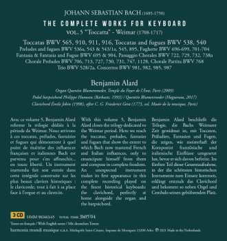 3CD/Zestaw pudełkowy Johann Sebastian Bach: The Complete Works For Keyboard 5: "Weimar 1708-1717" - Toccatas & Fugues