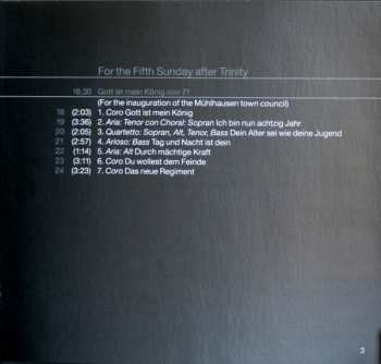2CD Johann Sebastian Bach: Cantatas Vol. 03: Tewkesbury / Mühlhausen