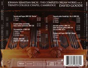 CD Johann Sebastian Bach: The Complete Organ Works, Vol. 8