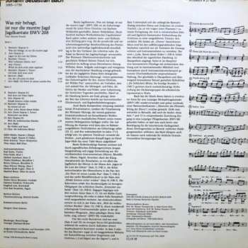 LP Johann Sebastian Bach: Kantaten - Was Mir Behagt Ist Nur Die Muntre Jagd BWV 208