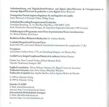 CD Johann Sebastian Bach: Musical Offering BWV 1079 / Canons BWV 1072 - 1078, 1086, 1087