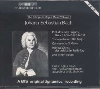 Album Johann Sebastian Bach: The Complete Organ Music Volume 2