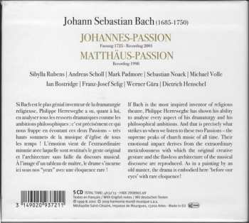 5CD/Zestaw pudełkowy Johann Sebastian Bach: Johannes-Passion • Matthäus-Passion