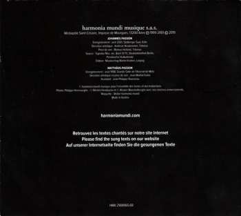 5CD/Zestaw pudełkowy Johann Sebastian Bach: Johannes-Passion • Matthäus-Passion