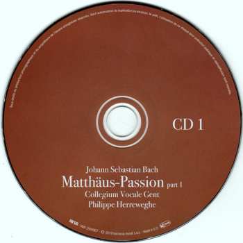 5CD/Zestaw pudełkowy Johann Sebastian Bach: Johannes-Passion • Matthäus-Passion