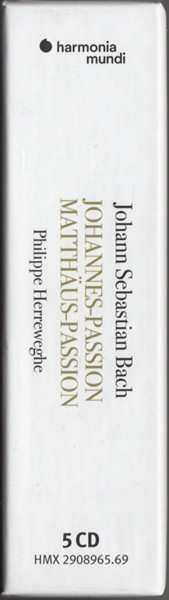 5CD/Zestaw pudełkowy Johann Sebastian Bach: Johannes-Passion • Matthäus-Passion