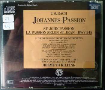 2CD Johann Sebastian Bach: Johannes Passion (St. John Passion, La Passion Selon St. Jean, BWV 245)