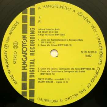 2LP/Zestaw pudełkowy Johann Sebastian Bach: Die Kunst Der Fuge