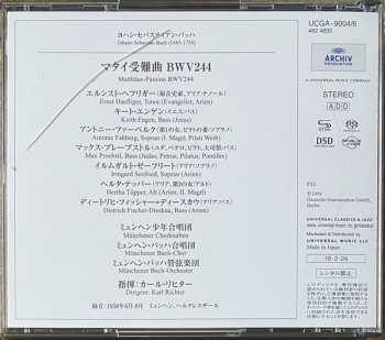 3SACD Johann Sebastian Bach: Passio Secundum Matthæum (Matthäus-Passion) LTD