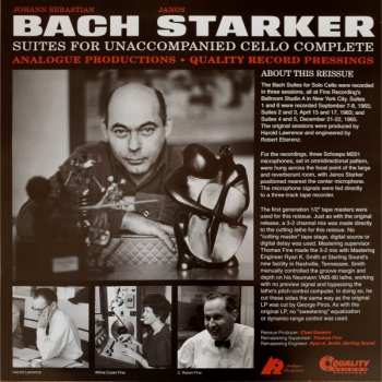 6LP/Zestaw pudełkowy Johann Sebastian Bach: Suites For Unaccompanied Cello Complete LTD | DLX