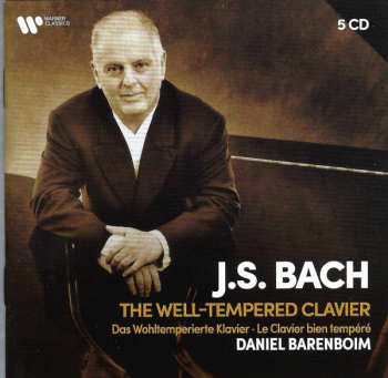 5CD/Zestaw pudełkowy Johann Sebastian Bach: The Well-Tempered Clavier = Das Wohltemperierte Clavier = Le Clavier Bien Tempéré