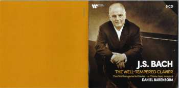 5CD/Zestaw pudełkowy Johann Sebastian Bach: The Well-Tempered Clavier = Das Wohltemperierte Clavier = Le Clavier Bien Tempéré