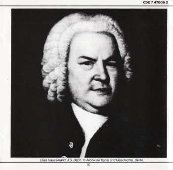CD Johann Sebastian Bach: Concerto For Two Violins In D Minor / Violin Concertos In A Minor & E Major