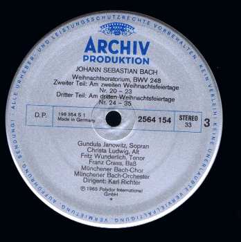 3LP/Zestaw pudełkowy Johann Sebastian Bach: Weihnachtsoratorium BWV 248