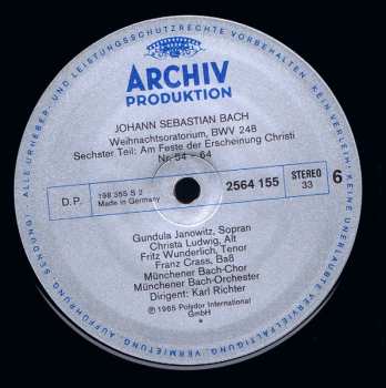 3LP/Zestaw pudełkowy Johann Sebastian Bach: Weihnachtsoratorium BWV 248