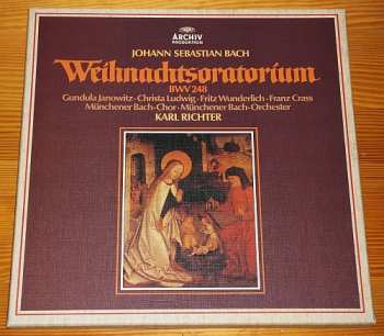 3LP/Zestaw pudełkowy Johann Sebastian Bach: Weihnachtsoratorium BWV 248
