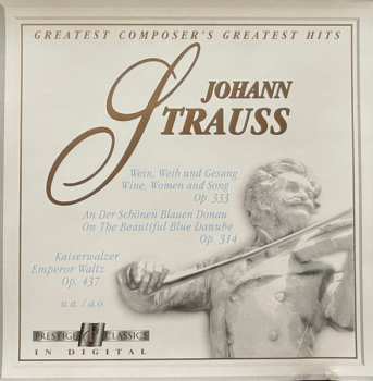 CD Johann Strauss Jr.: Seine Grössten Hits / Strauss's Greatest Hits 