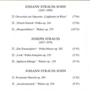 CD Johann Strauss Jr.: Soirée Dansante