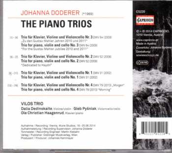 CD Johanna Doderer: The Piano Trios