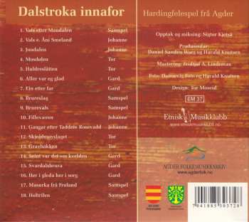 CD Johanne Flottorp: Dalstroka Innafor (Hardingfelespel Frå Agder)