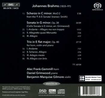 SACD Johannes Brahms: Chamber Music