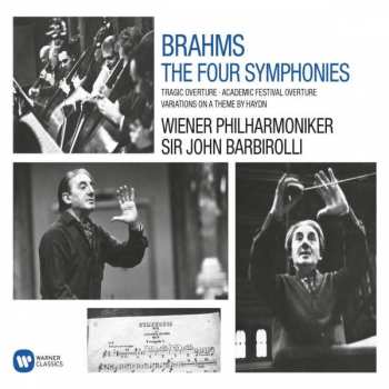 3CD/Zestaw pudełkowy Johannes Brahms: The Four Symphonies, Tragic Overture, Academic Festival Overture, Variations On A Theme By Haydn