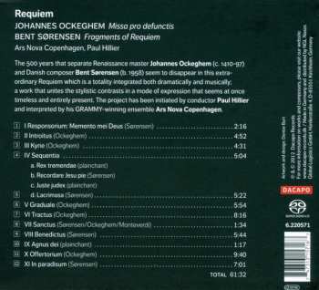 SACD Johannes Ockeghem: Requiem: Music By Johannes Ockeghem And Bent Sørensen
