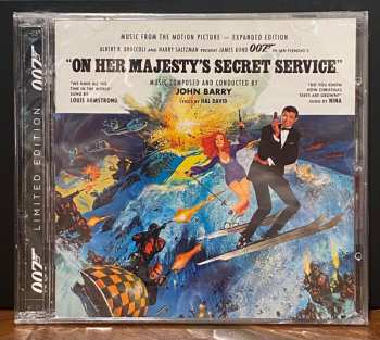 2CD John Barry: On Her Majesty's Secret Service (Music From The Motion Picture - Expanded Edition) LTD