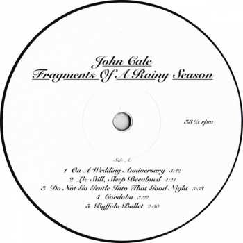 2LP John Cale: Fragments Of A Rainy Season