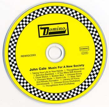 2CD John Cale: Music For A New Society / M:FANS