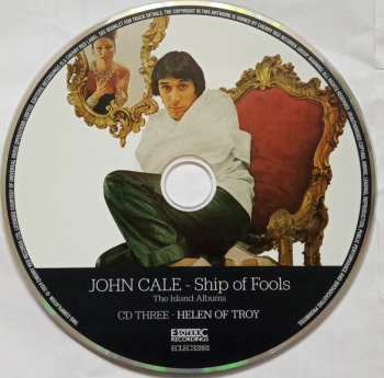 3CD/Zestaw pudełkowy John Cale: Ship Of Fools (The Island Albums)