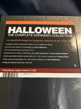 6LP/Zestaw pudełkowy John Carpenter: Halloween (The Complete Expanded Collection) CLR | LTD