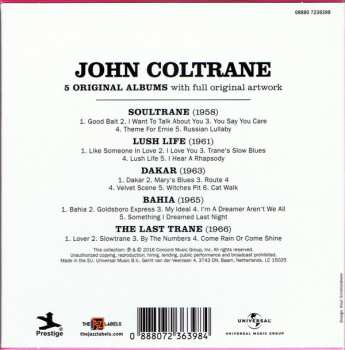 5CD/Zestaw pudełkowy John Coltrane: 5 Original Albums