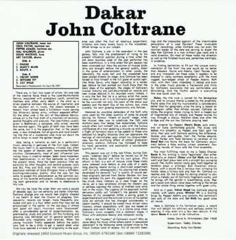 5CD/Zestaw pudełkowy John Coltrane: 5 Original Albums