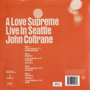 2LP John Coltrane: A Love Supreme: Live In Seattle