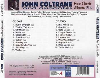 2CD John Coltrane And Associates: Four Classic Albums Plus